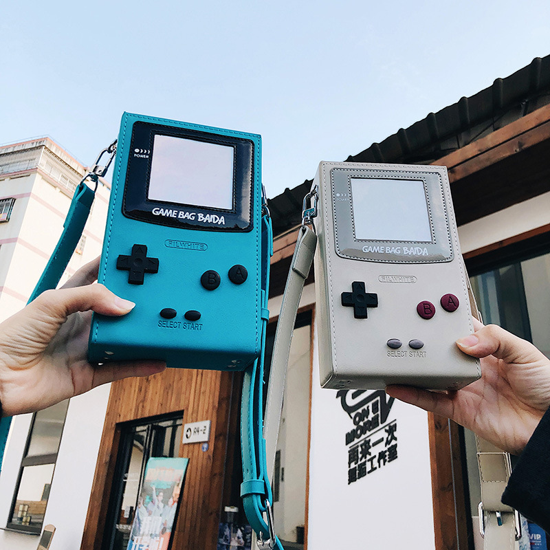 Retro Gaming Box - Wyjątkowa, kreatywna mini torebka crossbody w