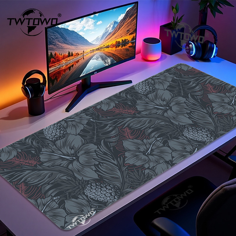 Retro Gaming Xl - Podkładka pod mysz Retro Kwiaty Gaming