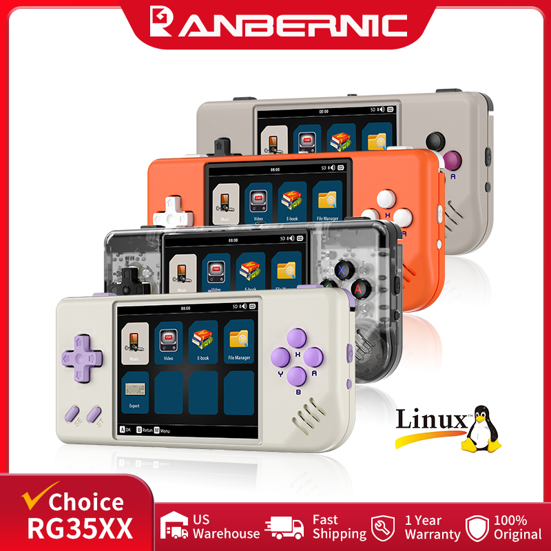 Retro Gaming Hdmi - ANBERNIC RG28XX Mini Przenośna Konsola do