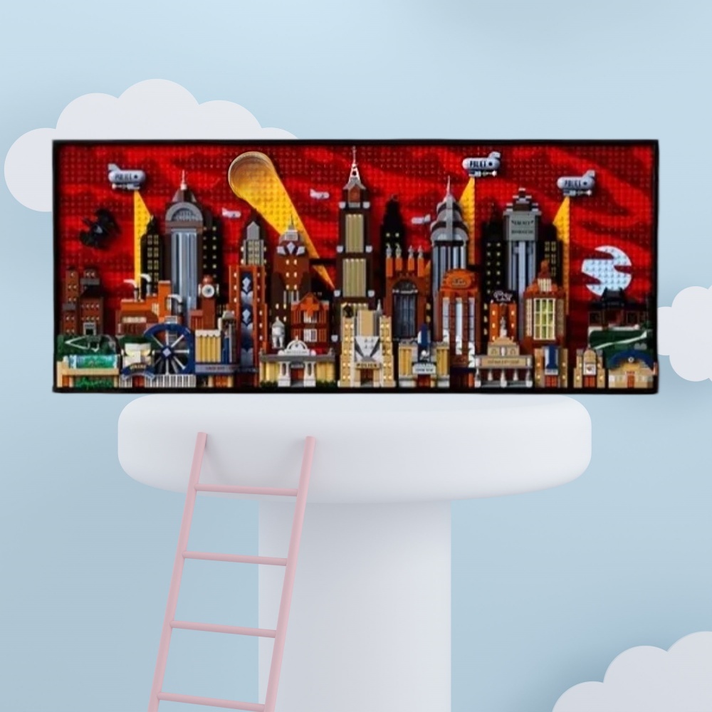 Retro Gaming Lego - Nowy produkt MOC Gotham City, klocki