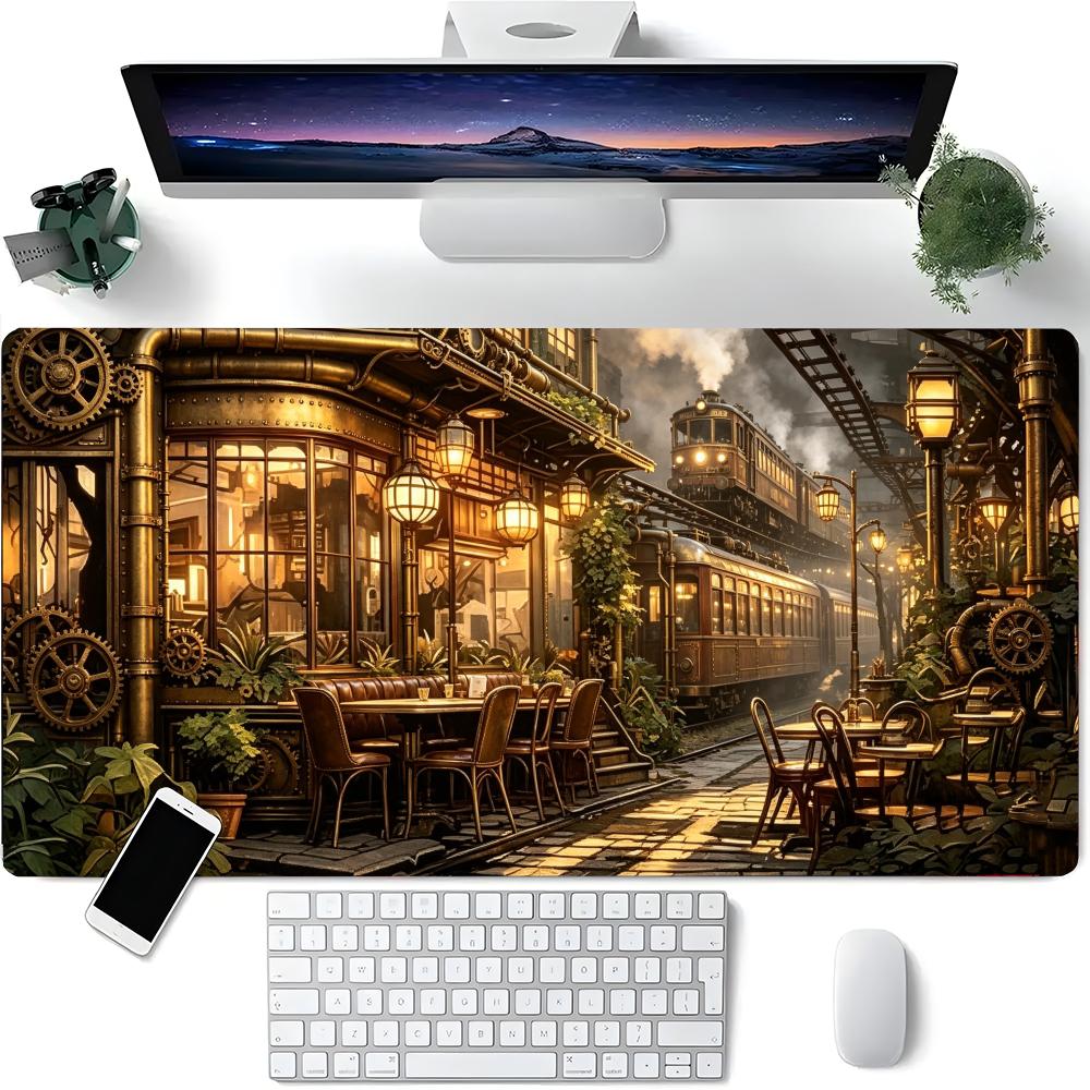 Retro Gaming Laptop - Podkładka na biurko w stylu retro