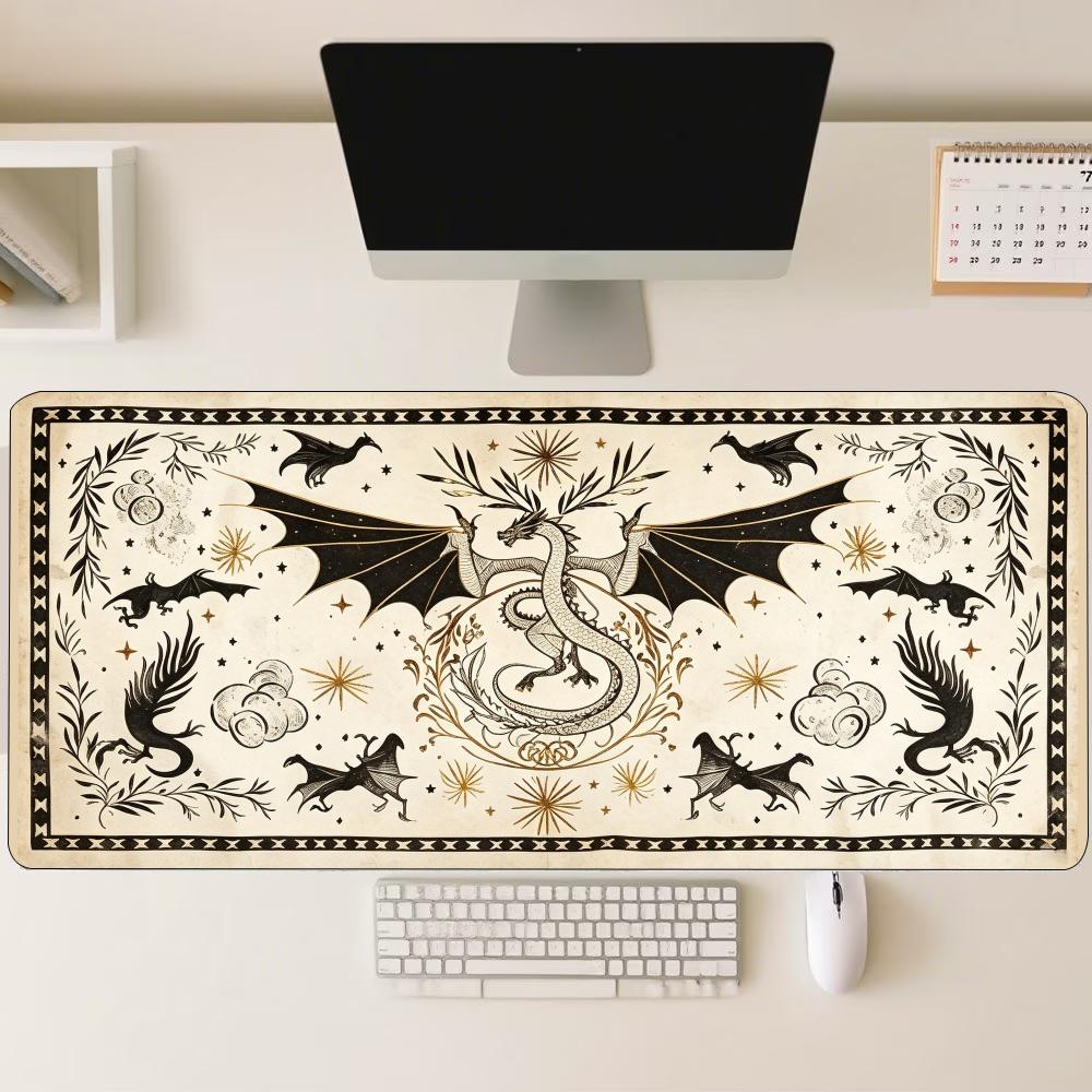 Retro Gaming Laptop - Podkładka pod mysz w stylu vintage