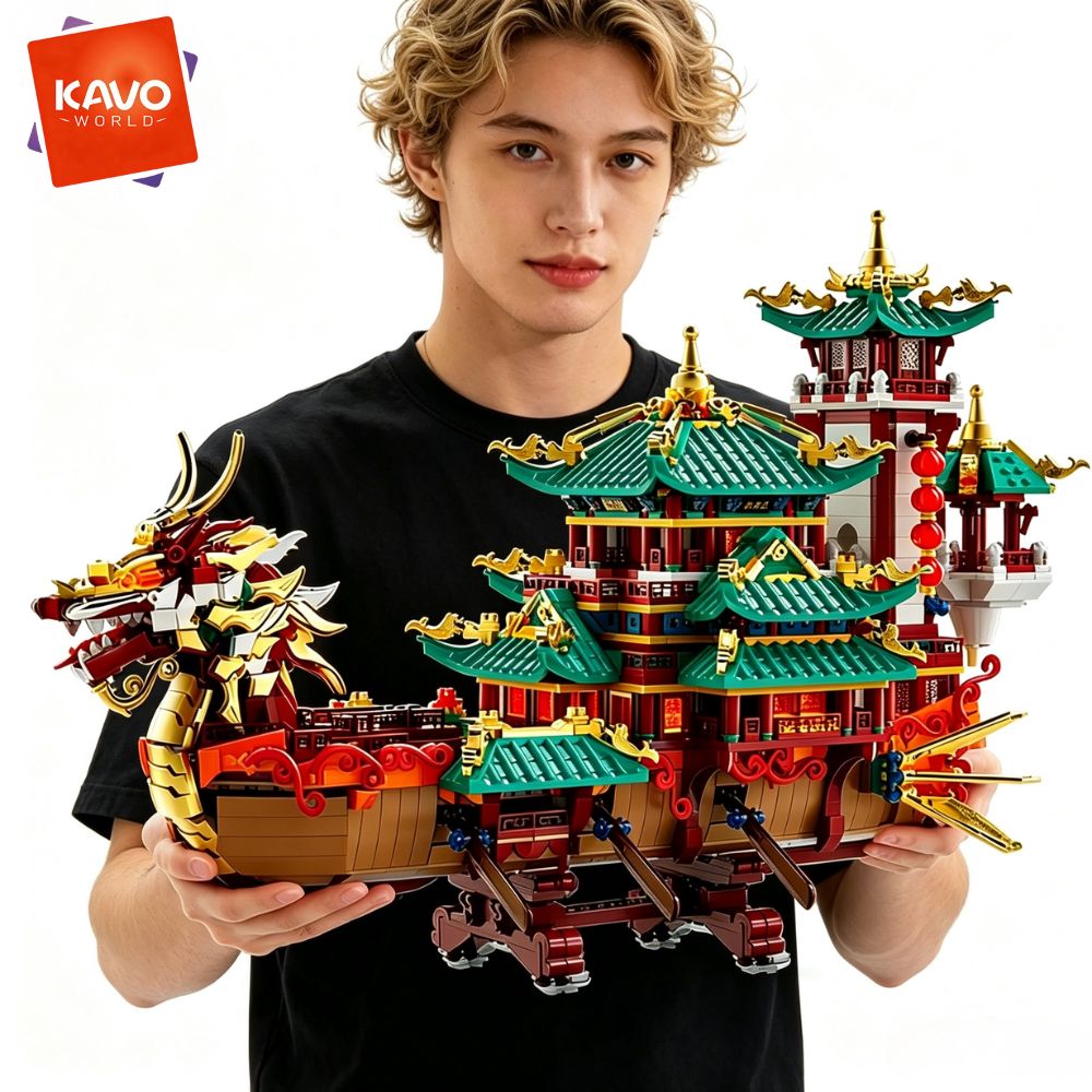 Retro Gaming Lego - KAVOWORLD 2453 elementy Klocki do budowy