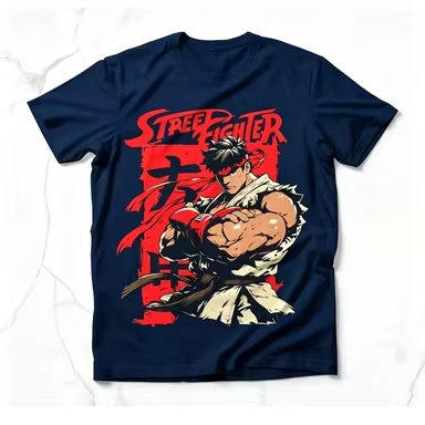 Męska koszulka T-shirt Street  – Retro Gaming Shops recenzja i cena