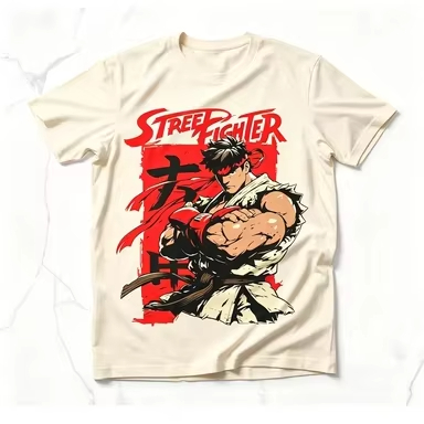 Męska koszulka T-shirt Street  – Retro Gaming Shops recenzja i cena