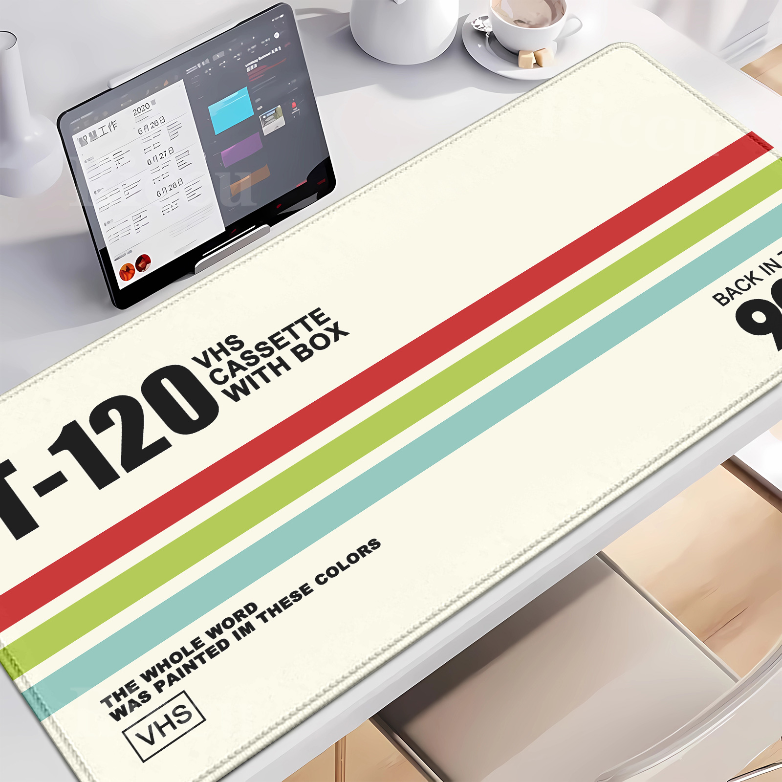 Duża podkładka pod mysz PC Gam – Retro Gaming Laptop recenzja i cena