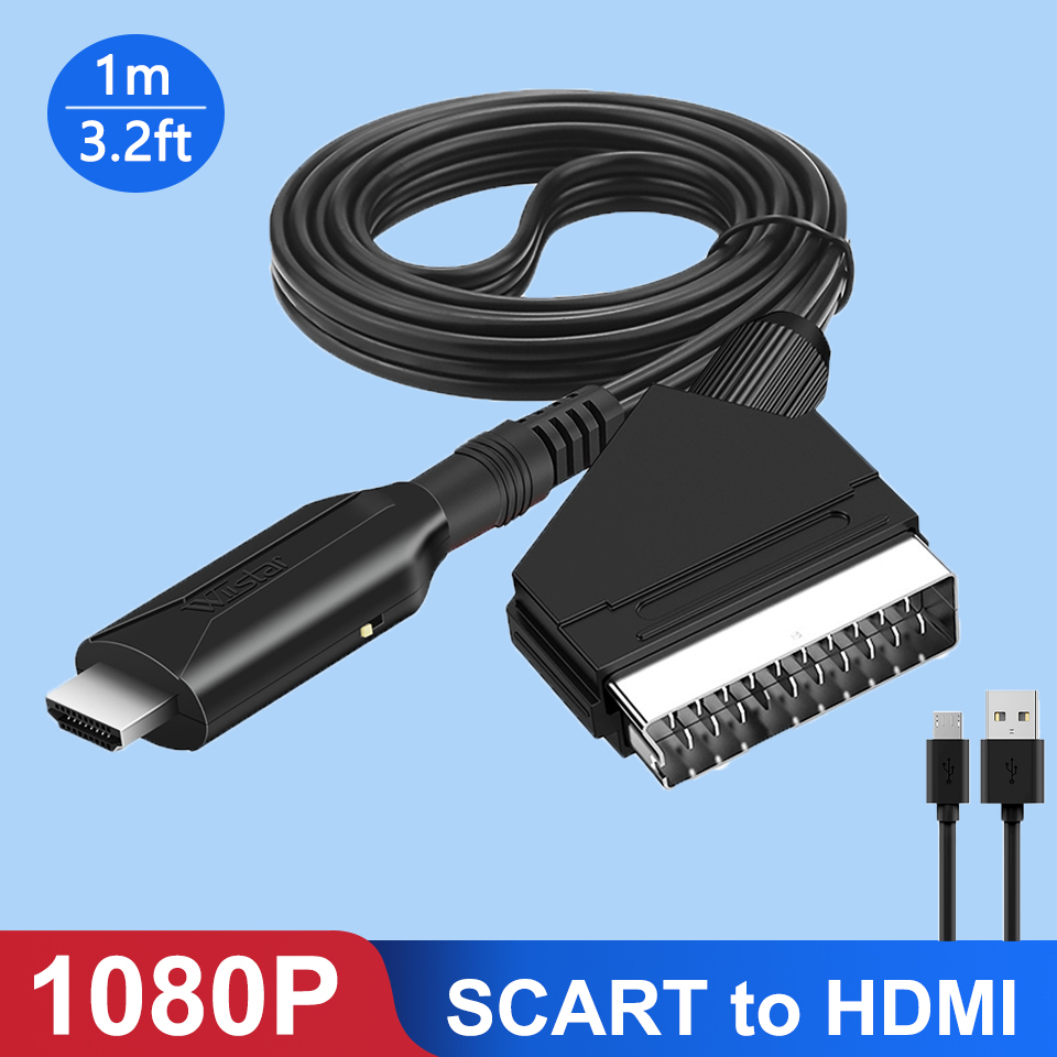 Konwerter Scart na HDMI 1080P  – Scart To Hdmi recenzja i cena