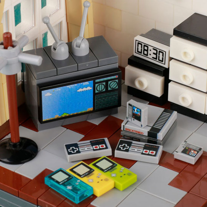 MOC konsola do gier komputer M – Retro Gaming Lego recenzja i cena
